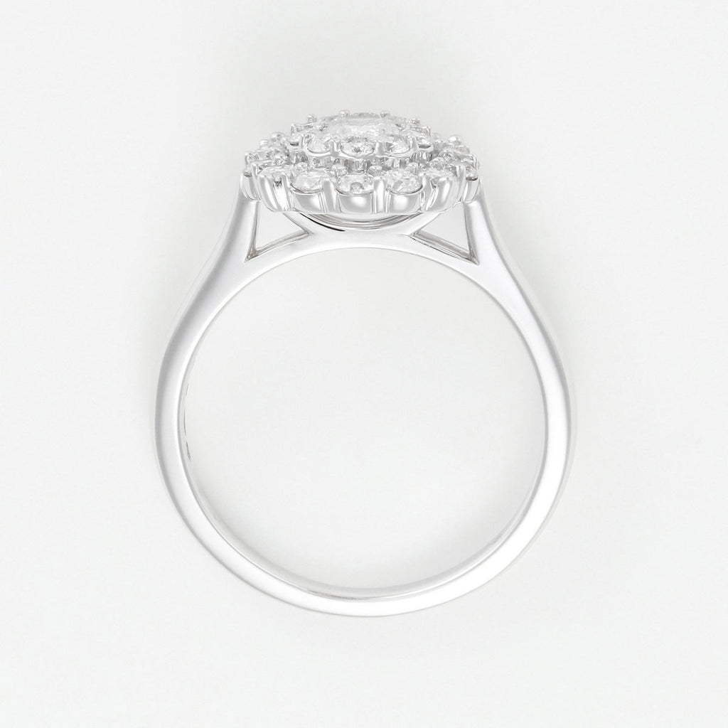 Bague "Dandelion" D0,31/1+0,69/24