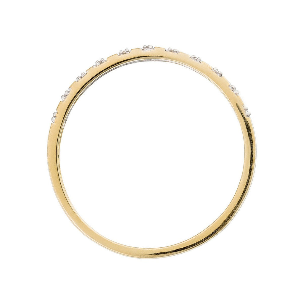 Bague "Linéa" Diamant 0,04Ct/22 - Or Jaune