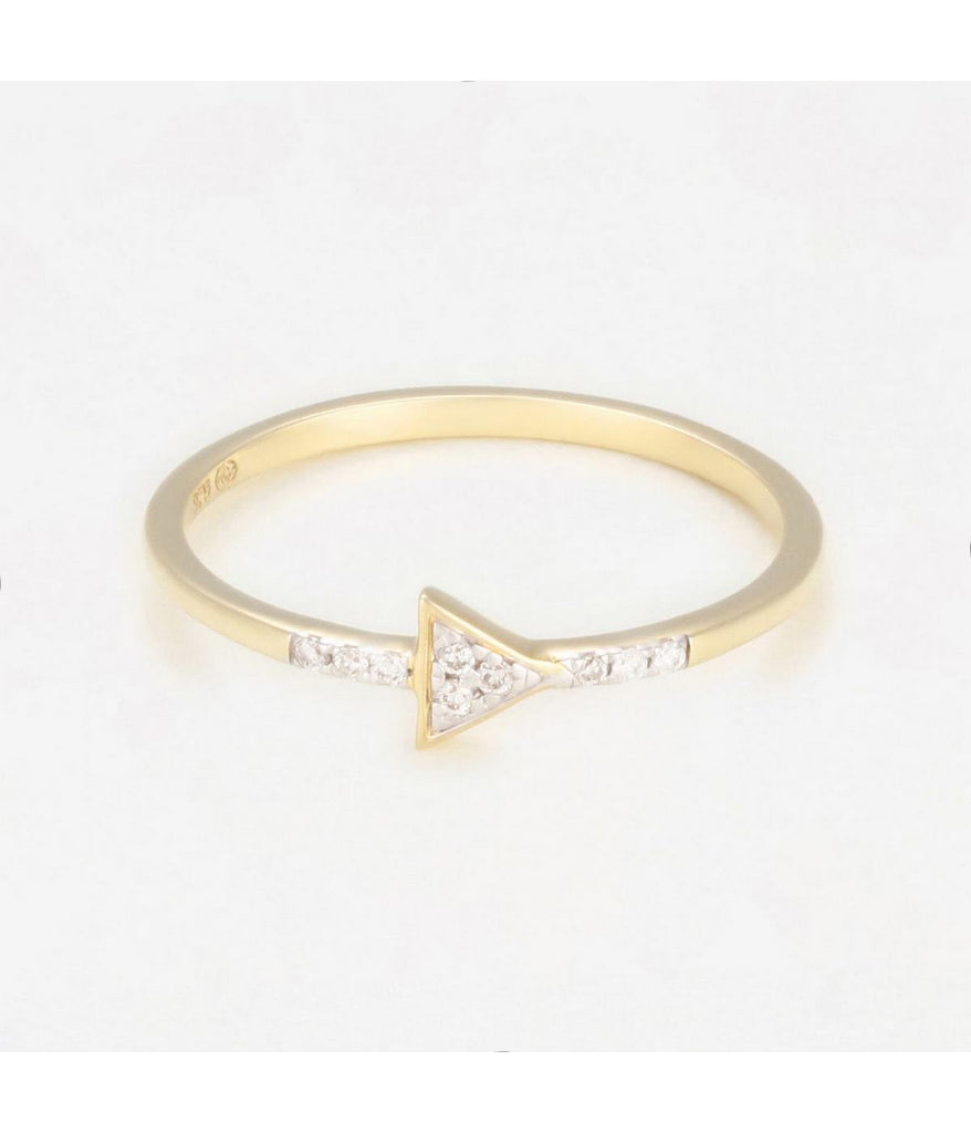 Bague "Phie" - D0,04/9 - Or Jaune