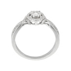 Bague "Extase" Diamants 0,15/37 - Or Blanc 375/1000