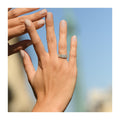 Bague "Rosaline" D0,25/69