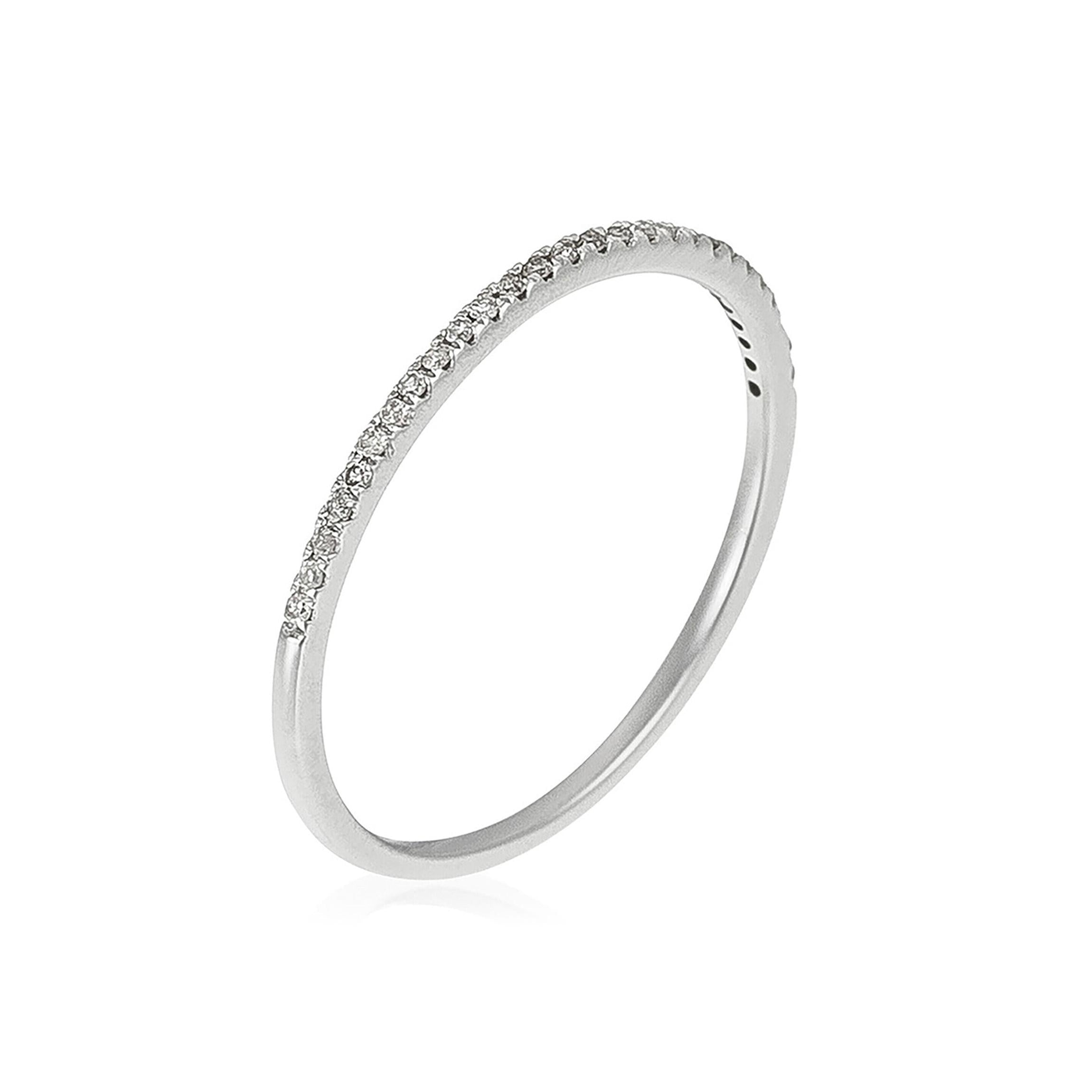 Bague "Simply You" Diamants 0,08/27