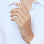 Bague "Simply You" Diamants 0,08/27 - Or Jaune 375/1000