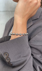 Bracelet Metal Pearl