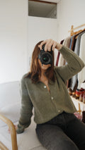 Maille En Laine Léonie Olive