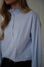 Chemise Ample Evane - Bleue