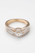 Bague "Étoile Flamboyante" D0,23/76 Wt0,173/1