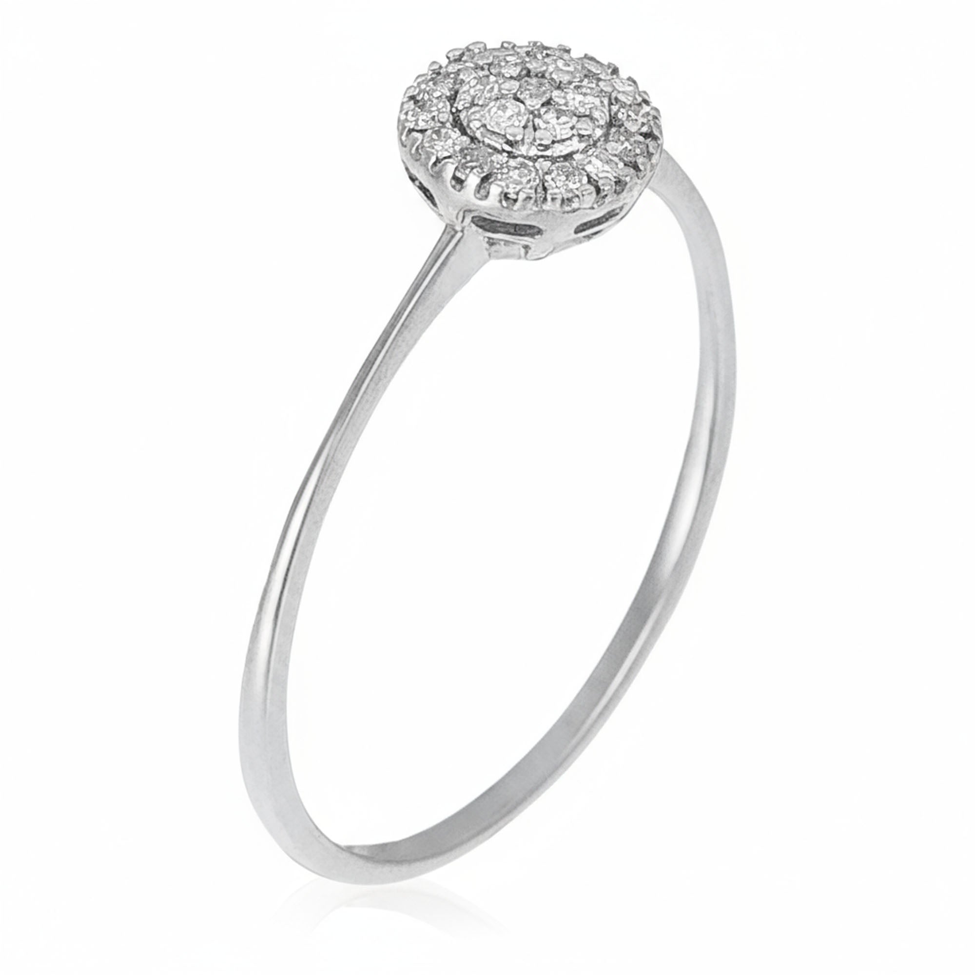 Bague "Mon Rayon De Soleil" Diamants 0,12/21