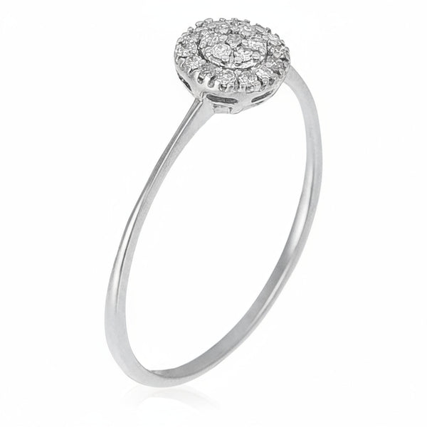 Bague "Mon Rayon De Soleil" Diamants 0,12/21