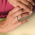 Bague duo "Mon vœu le plus cher" D0,37/53