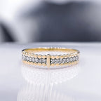 Bague "Solita" D0,12/16 - Or Jaune 375/1000
