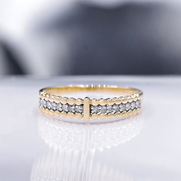 Bague "Solita" D0,12/16 - Or Jaune 375/1000