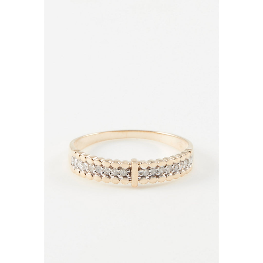 Bague "Solita" D0,12/16 - Or Jaune 375/1000
