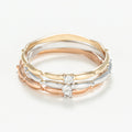 Bague "Love for 3" D0,07/3
