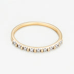 Bague "Anatolia" D0,045/9 - Or Jaune 375/1000