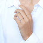 Bague "Anatolia" D0,045/9 - Or Jaune 375/1000