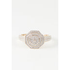 Bague "Romance" Diamants 0,22/123 - Or Jaune 375/1000