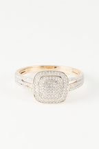 Bague "Ramona" Diamants 0,28/155 - Or Jaune 375/1000