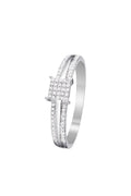 Bague "Mon Bonheur" Diamants 0,15/65