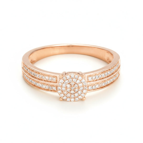 Bague "Toi Que J'Aime" Diamants 0,20/92