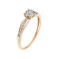 Bague "La Promise" Diamants 0,16/28