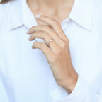 Bague "La Promise" Diamants 0,16/28 - Or Jaune 375/1000