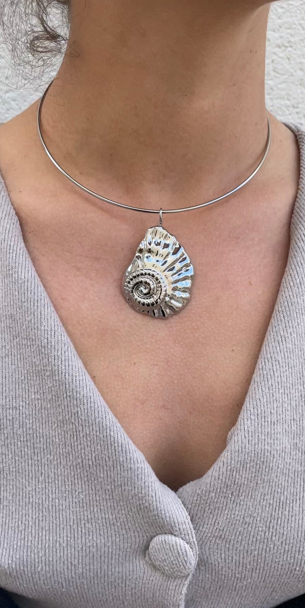 Collier Huge Shell