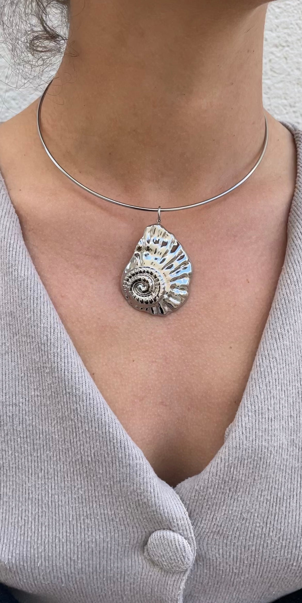 Collier Huge Shell