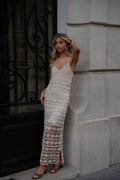 Robe Crochet Mélissa - Beige