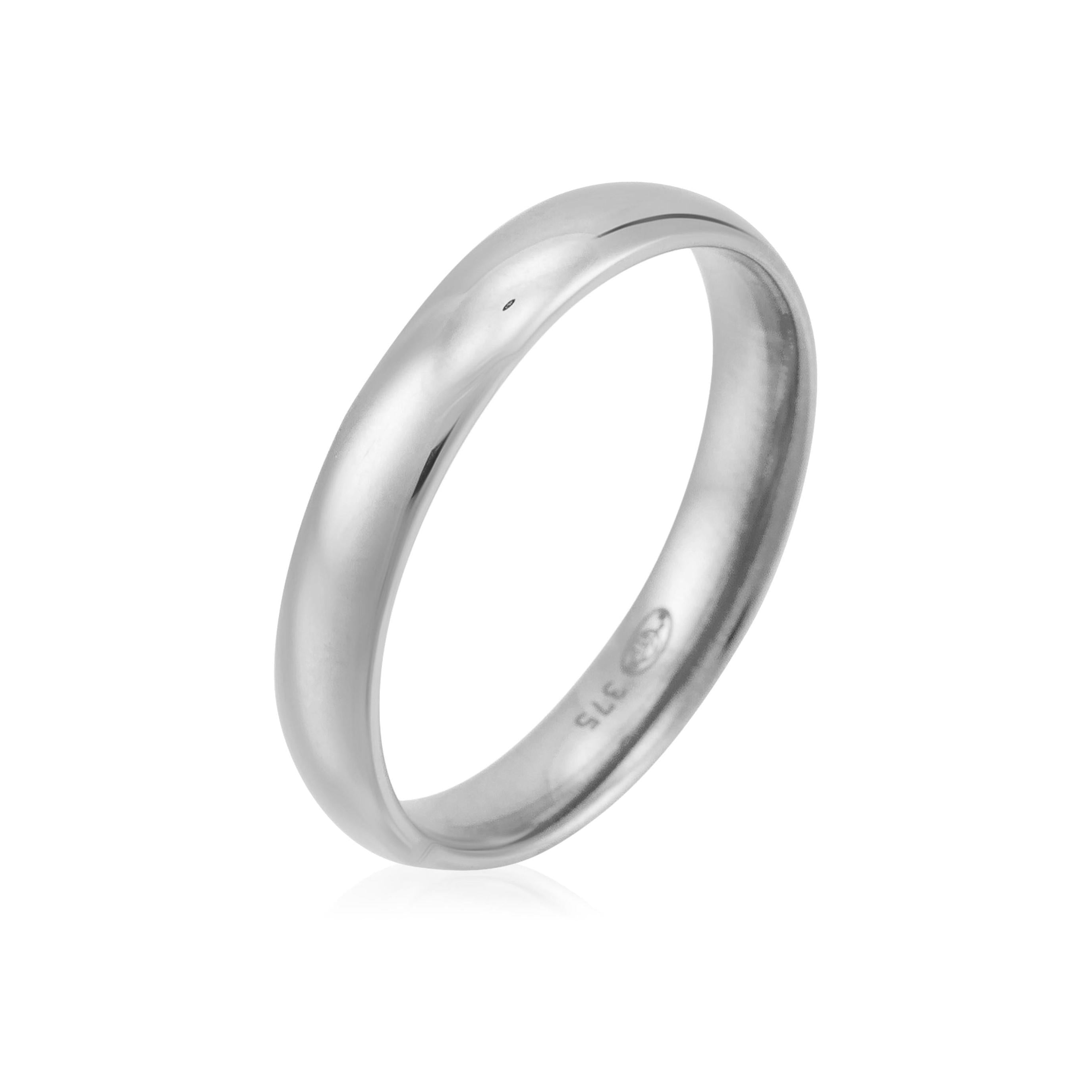 Bague "La Mienne" Or Blanc 375/1000