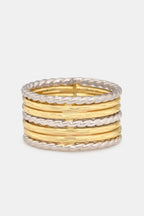 Bague "Borghese" - Or Bicolor 375/1000