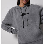 Notshy - Sweat Unisexe Be X Notshy - 4 Fils - Gris