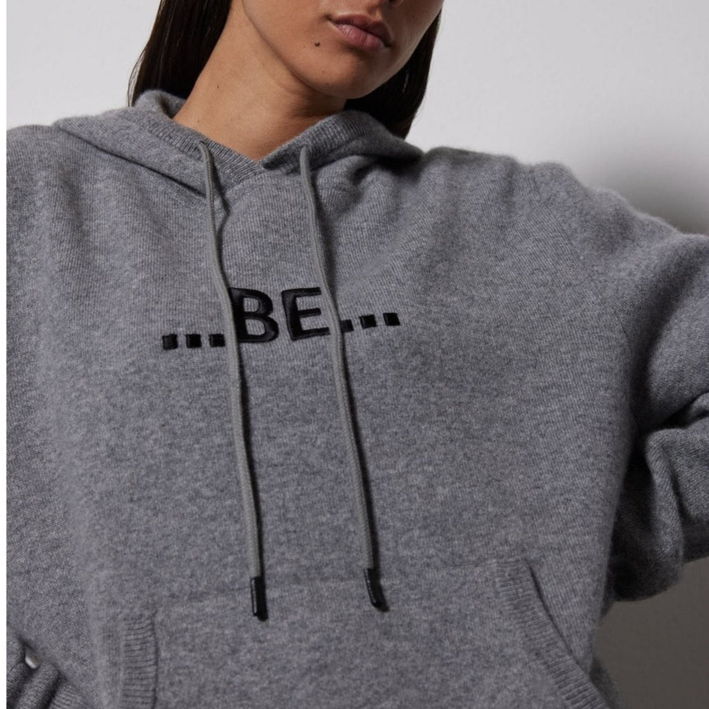 Notshy - Sweat Unisexe Be X Notshy - 4 Fils - Gris