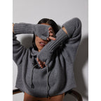 Notshy - Mitaines Be X Notshy - 2 Fils - Gris Noir