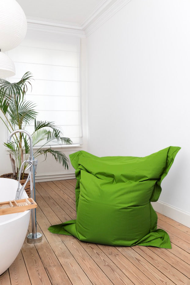 Pouf Beanbag - 159x129cm - Vert Citron