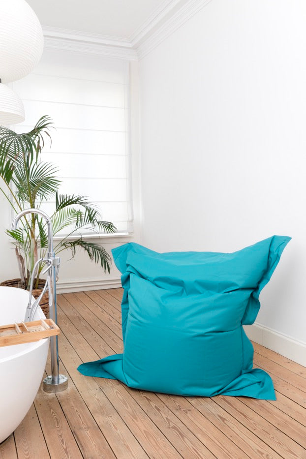 Pouf Beanbag - 159x129cm - Turquoise