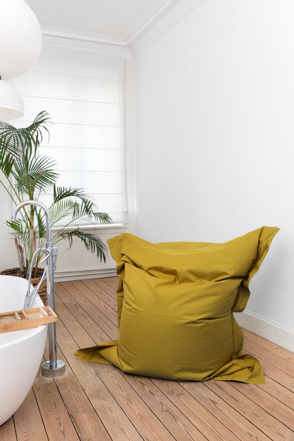 Pouf Beanbag - 159x129cm - Jaune