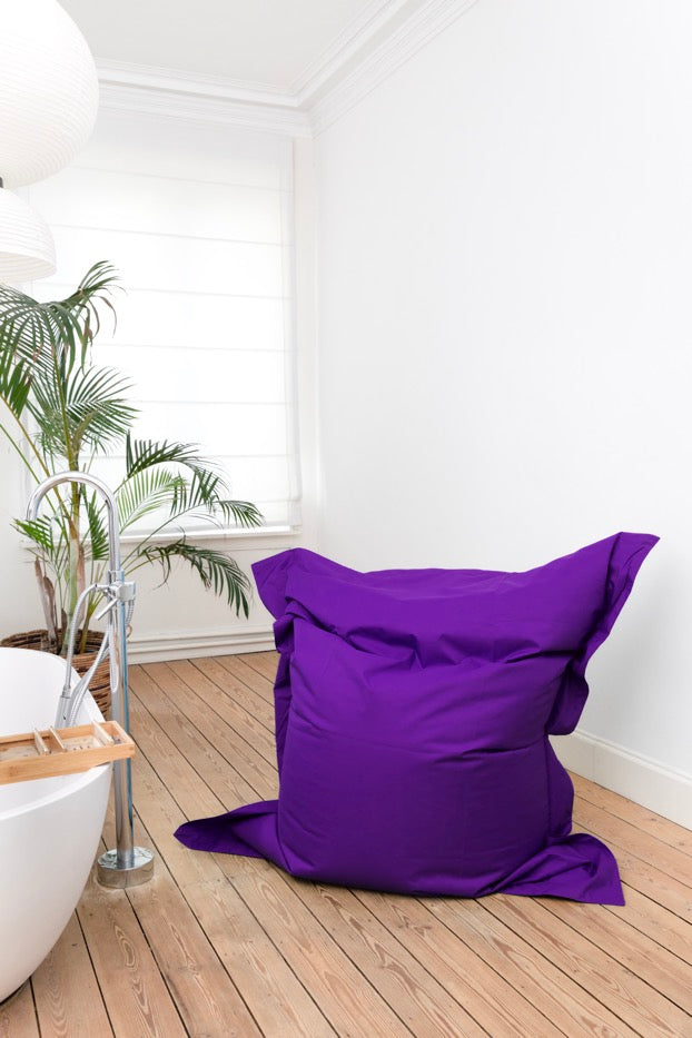 Pouf Beanbag - 159x129cm - Violet