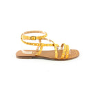 Nalaim - Sandales Belen - Jaune - Biscote