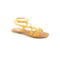 Nalaim - Sandales Belen - Jaune - Biscote