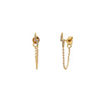 Boucles D'Oreilles Bella - Blanc