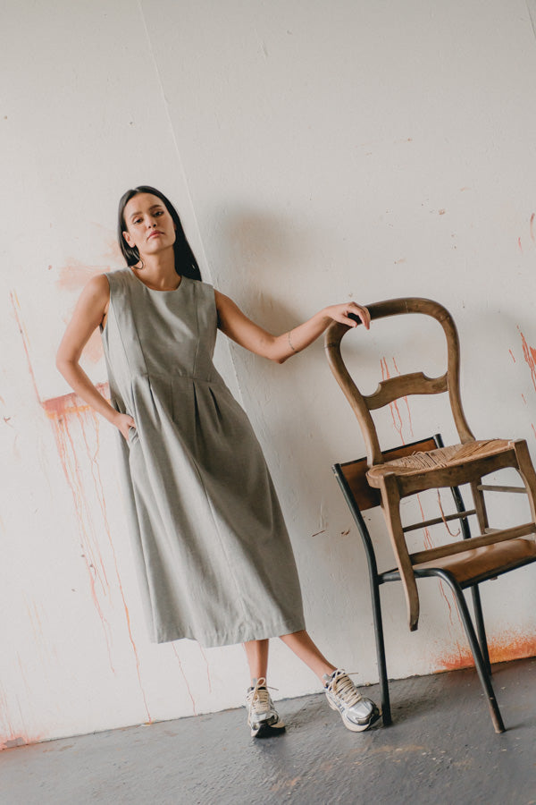 Robe - Belma - Gris