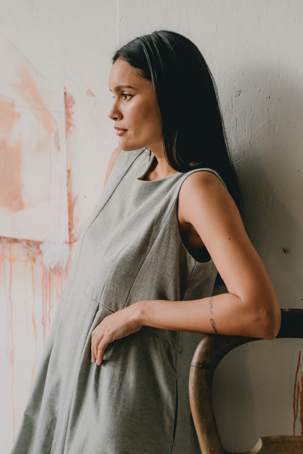 Robe - Belma - Gris