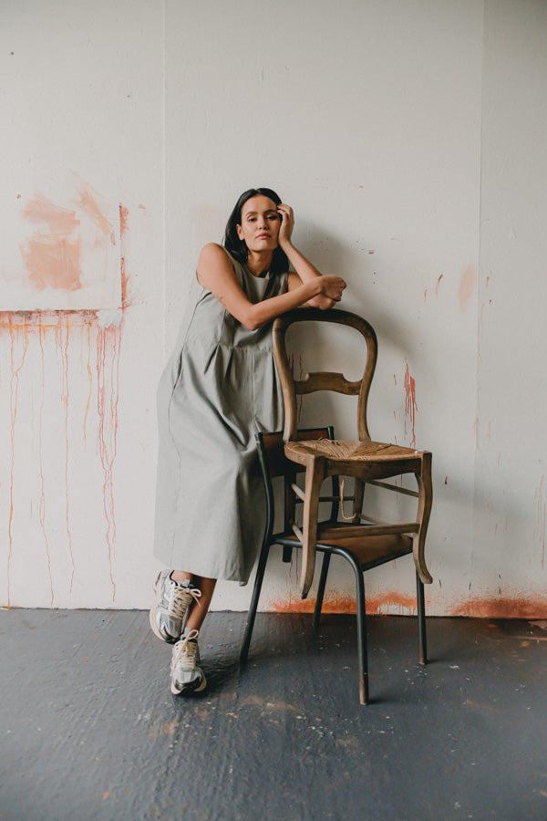 Robe - Belma - Gris