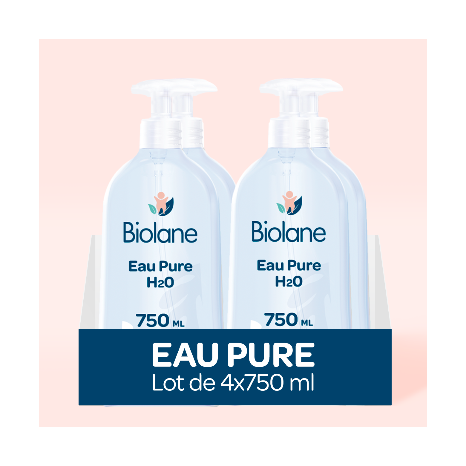Lot De 4 - Eau Pure H2O