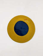 Beret Bisous - Moutarde