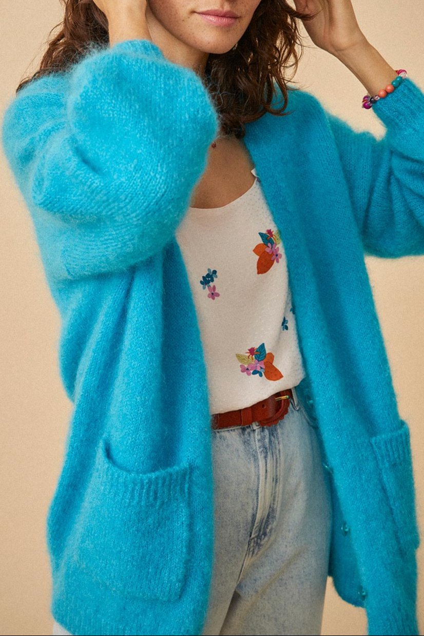 Gilet Betani - Amazonite