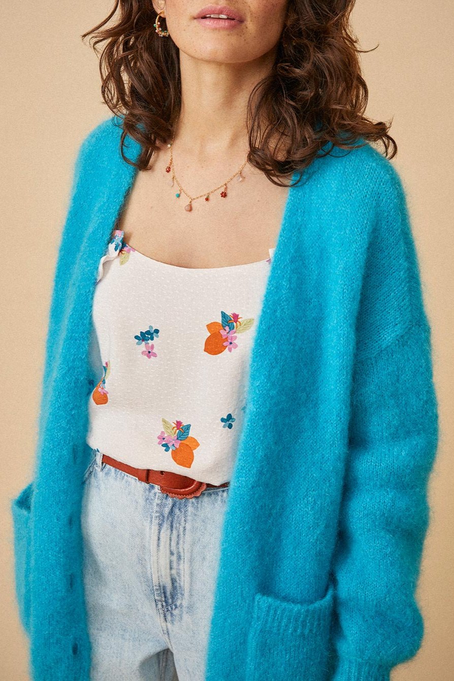 Gilet Betani - Amazonite