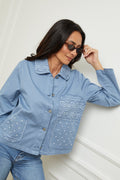 Veste Jo - Bleu