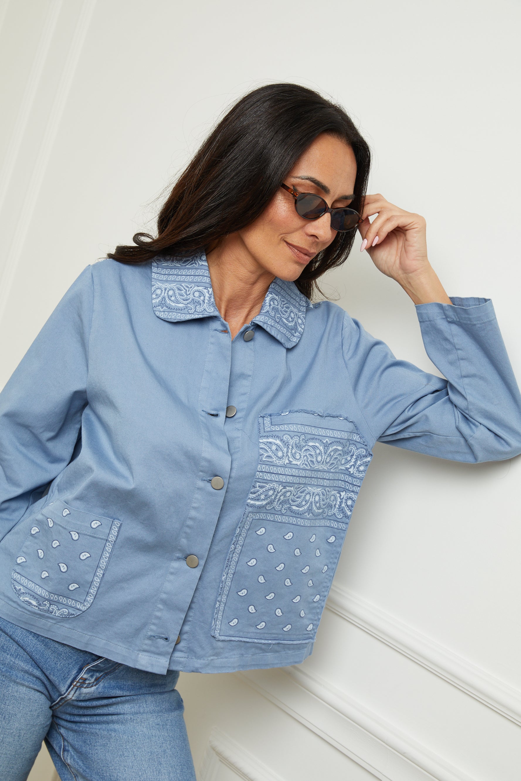 Veste Jo - Bleu